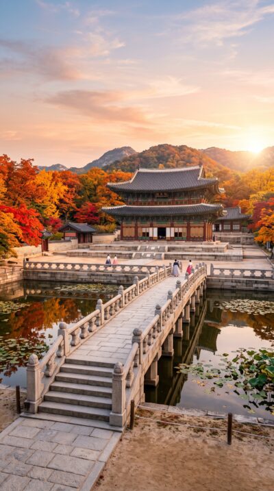 Ancient Korean Palace Wallpaper